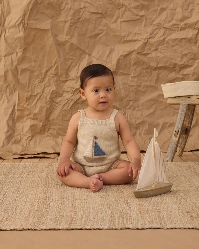 FISHER ROMPER | SAILBOAT