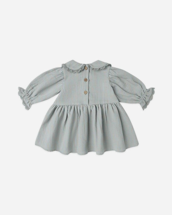 MARISOL DRESS || STEEL BLUE