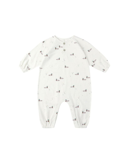 HENLEY JUMPSUIT || DUCKS