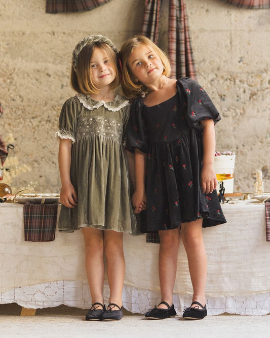 ELIZABETH DRESS || PINE