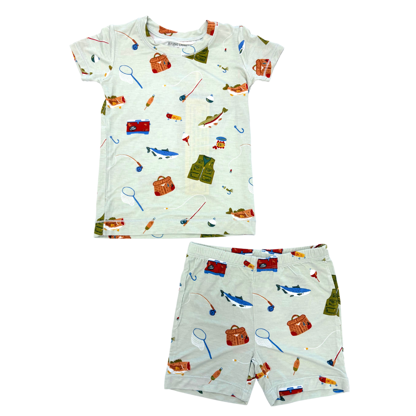 Loungewear Short Set | Fishing Things