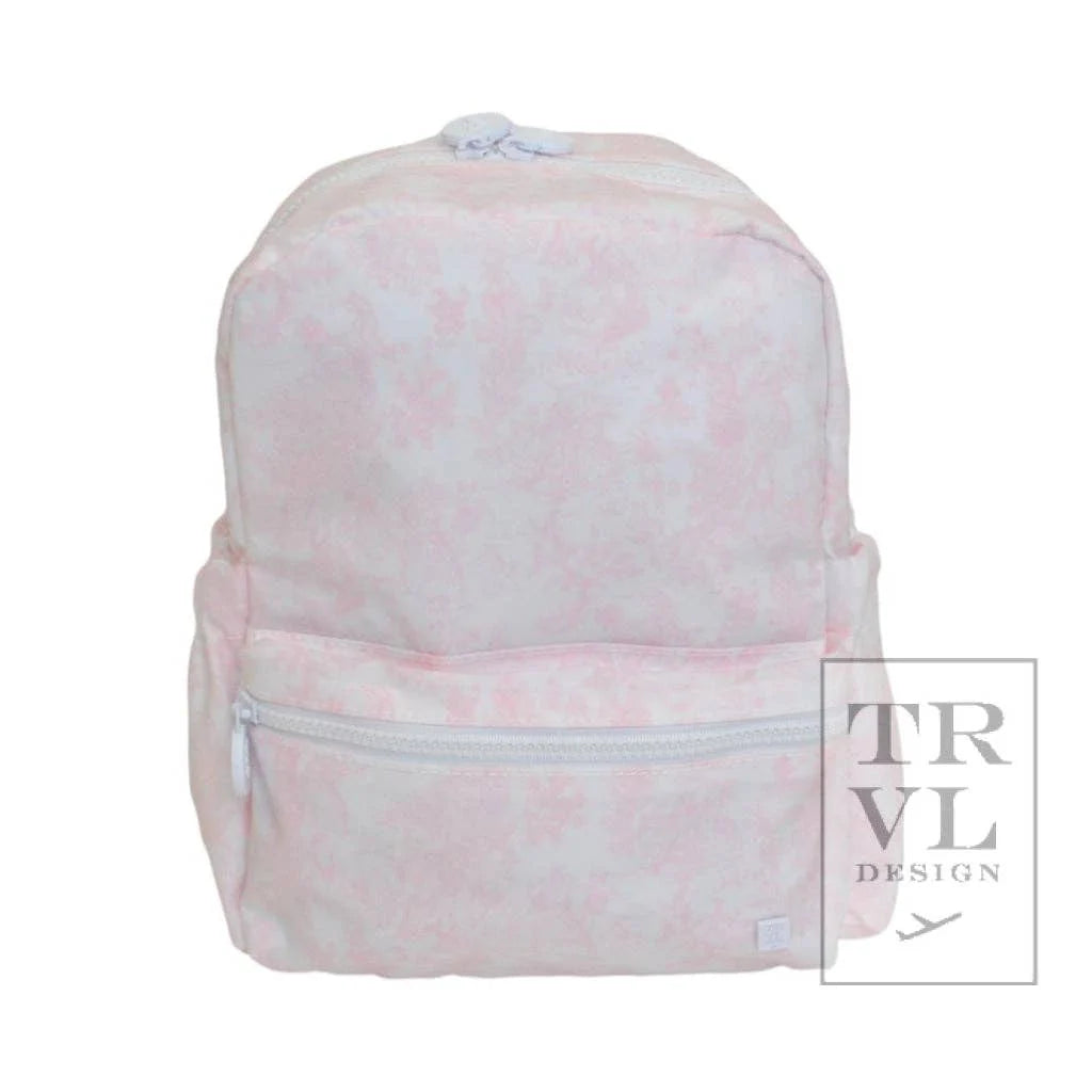 Mini Backpacker || Bunny Toile Pink
