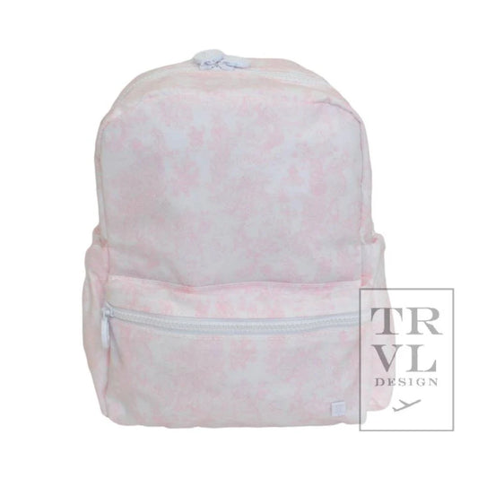 Mini Backpacker || Bunny Toile Pink