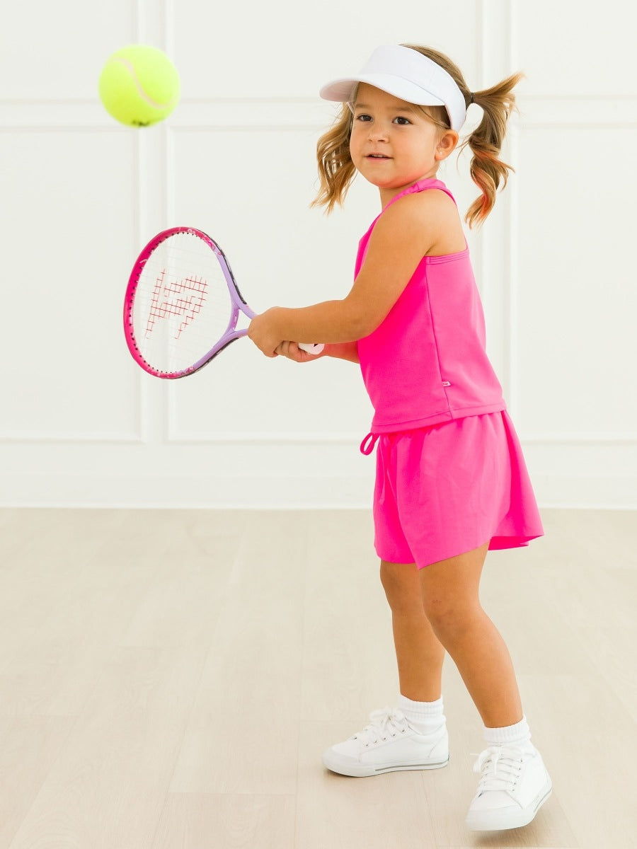 Active Butterfly Shorts | Neon Magenta