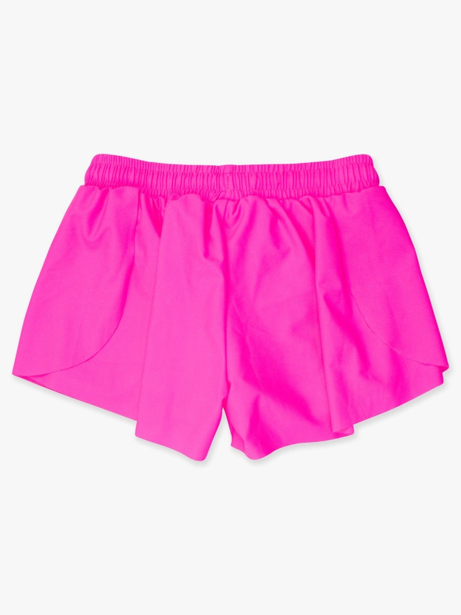 Active Butterfly Shorts | Neon Magenta