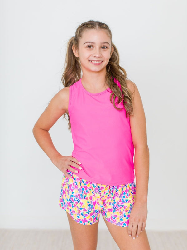 Active Tank Top | Neon Magenta