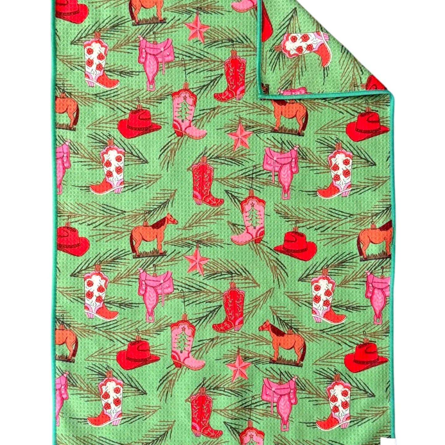 Country Christmas | Double Sided Hand Towel