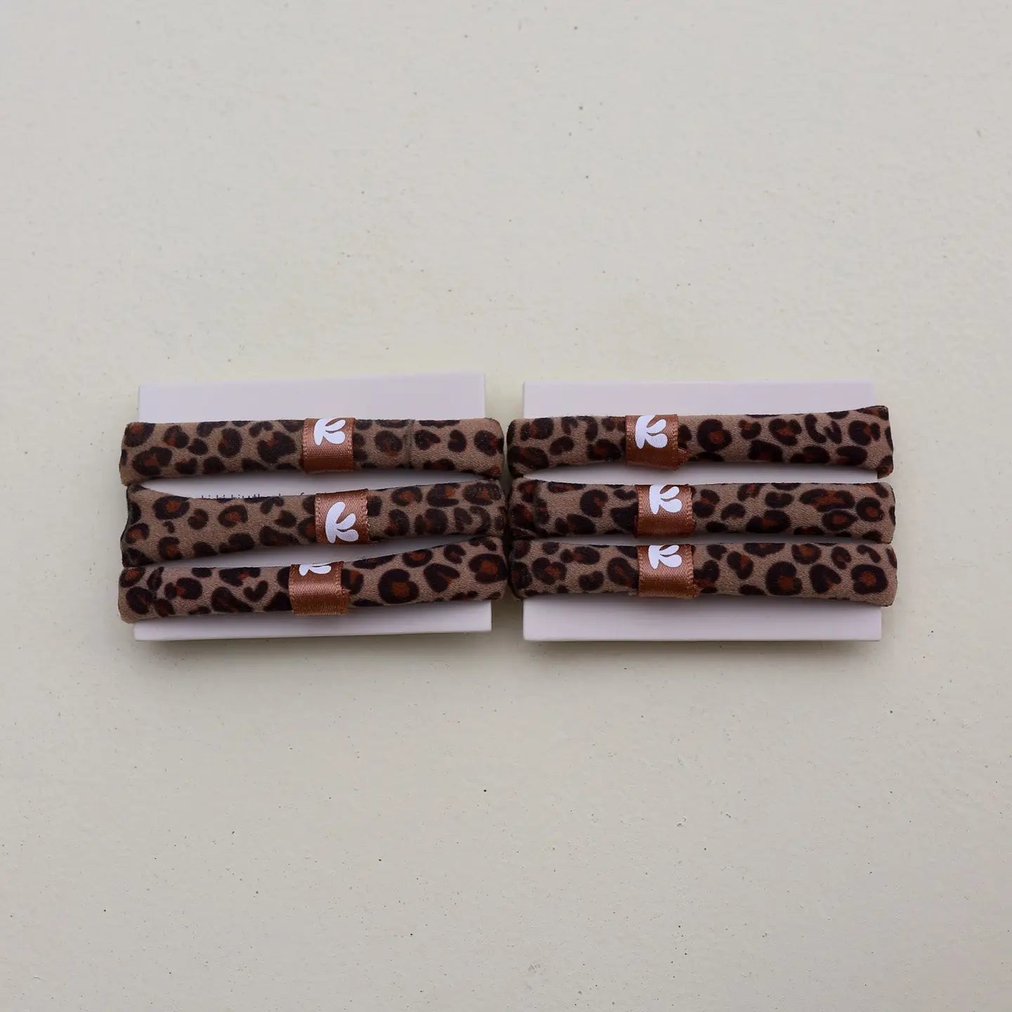 Skinny High Intensity Hair Ties | Leopard