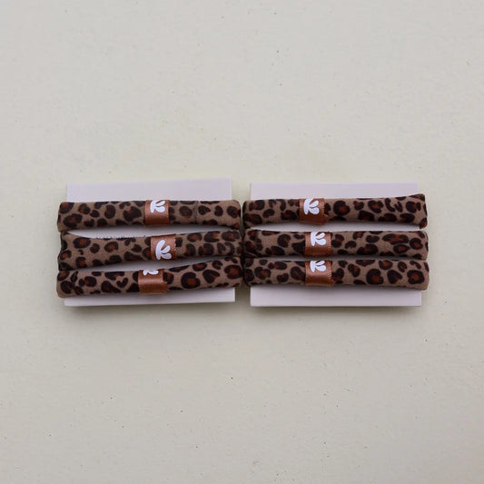 Skinny High Intensity Hair Ties | Leopard