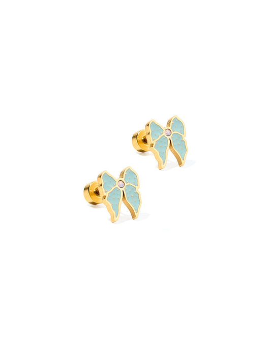 Screwback Stud Earrings | Finley Bow
