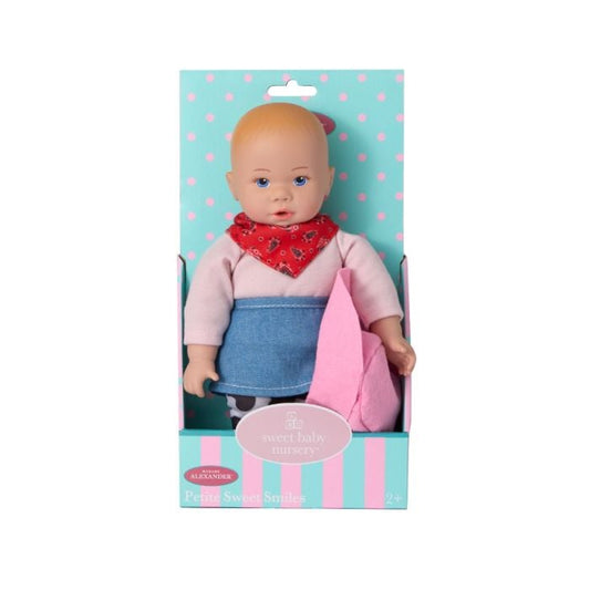 Petite Sweet Smiles 10-Inch Baby Doll, Cowgirl