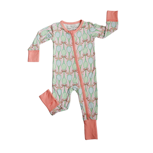 Zipper Romper | Tennis