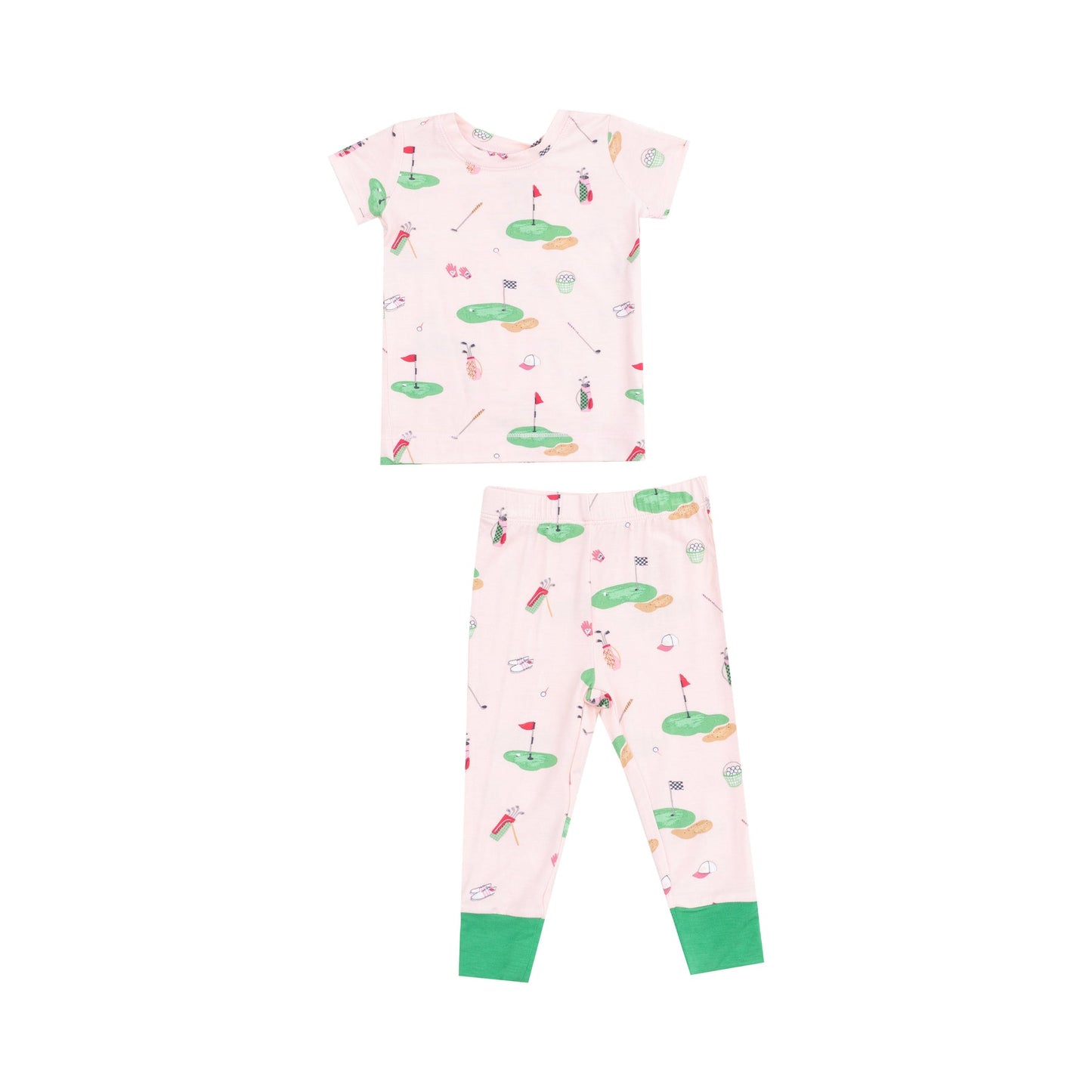 SS Loungewear Set | Golf Things Pink