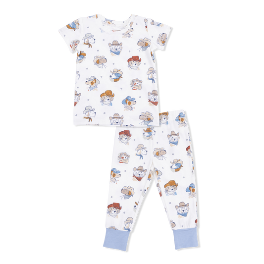 Short Sleeve Loungewear Set | Cowdogs
