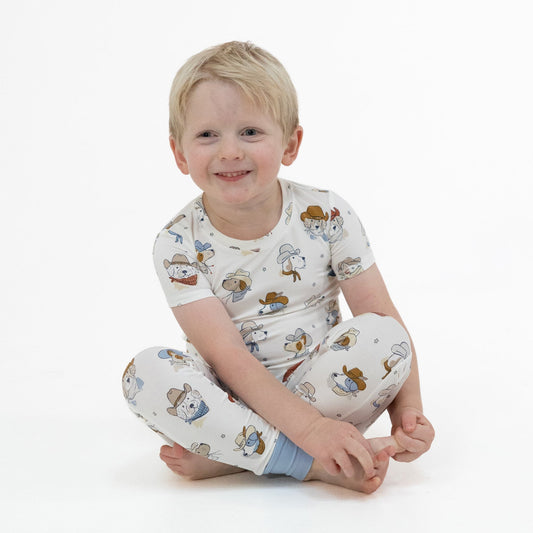 Short Sleeve Loungewear Set | Cowdogs