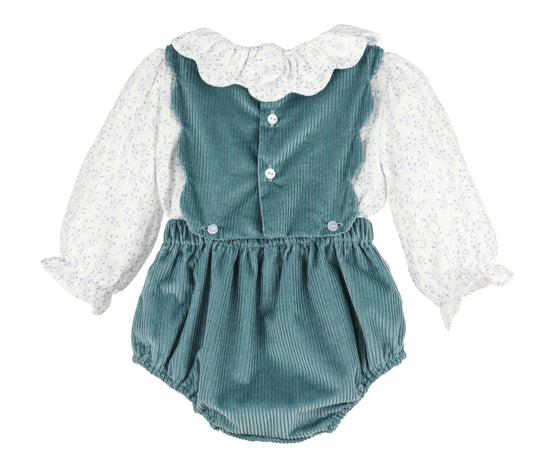 Girl Corduroy Bubble | Blue Willow