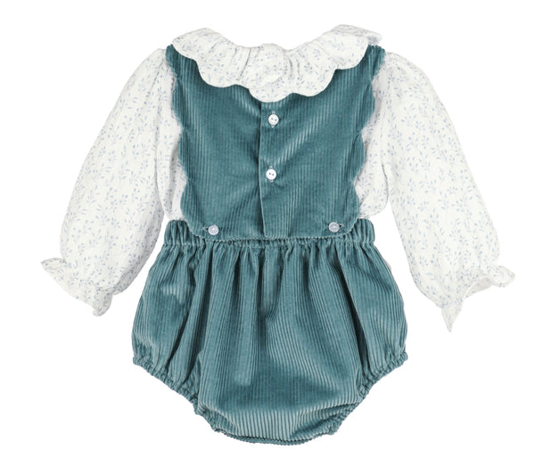 Girl Corduroy Bubble | Blue Willow