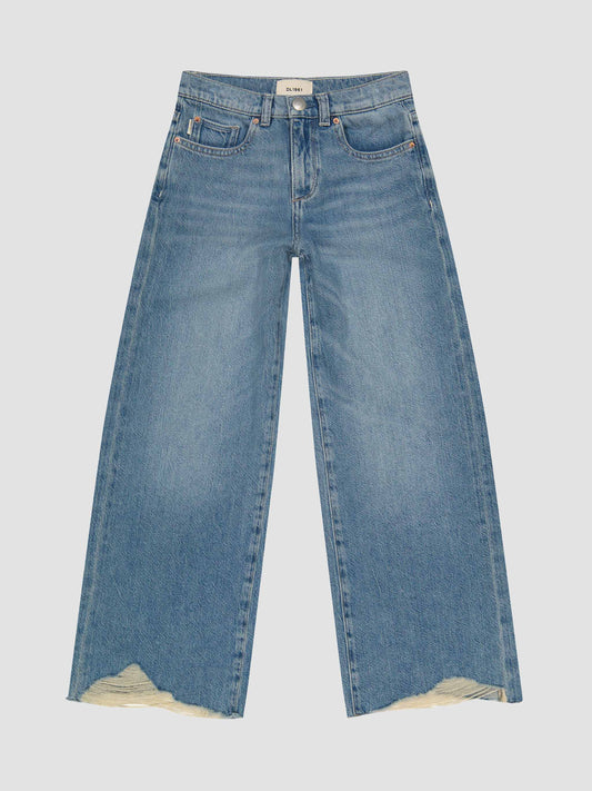 Nini Wide Leg Jean | River Bank
