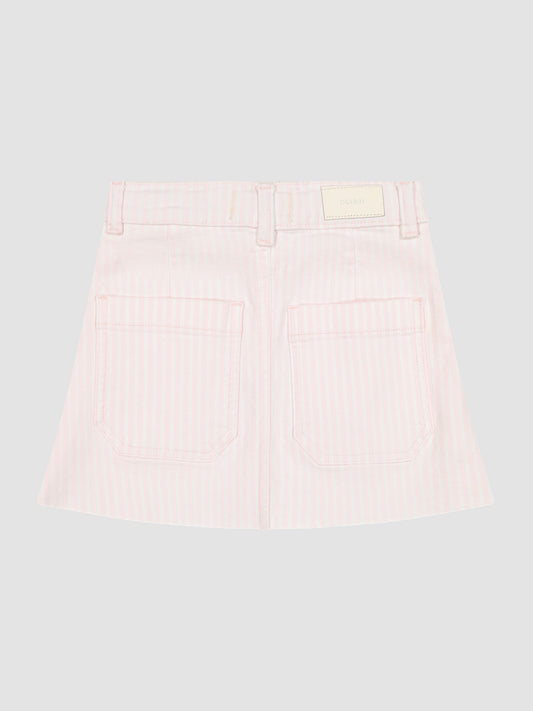 Jenny Mini Skirt | Pink Stripe