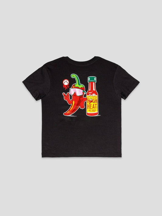 High Heat Hot Sauce Glow in the Dark T-Shirt *PREORDER*