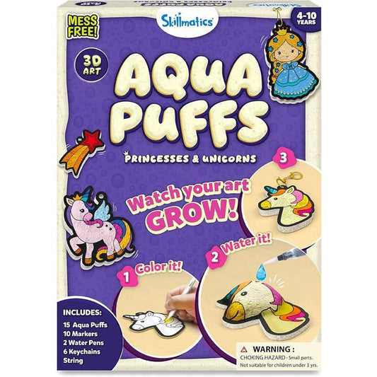 3D Art Kit | Aqua Puffs Princesses and Unicorns