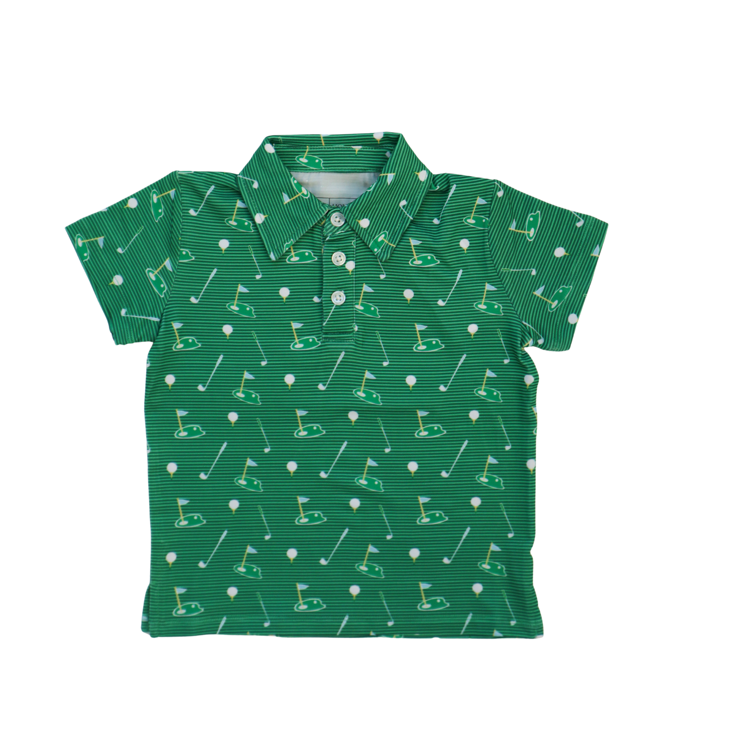 Boys Short Sleeve Kyle Polo | Green Golf