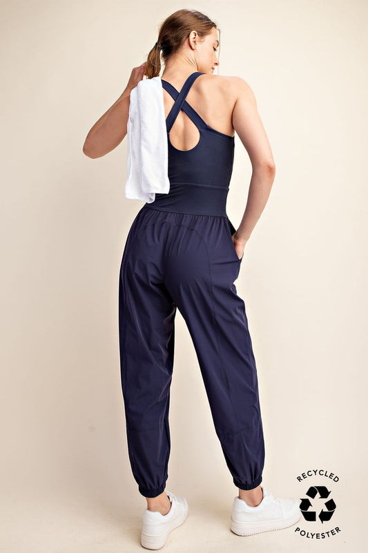 Active Jogger Onesie | Navy