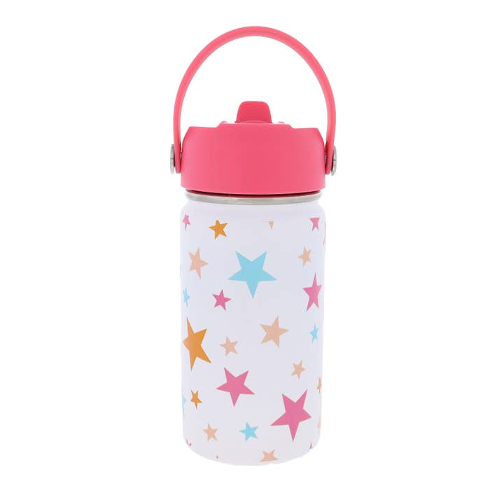 Kids Galaxy Gal 12 oz. Bottle with Straw Cap