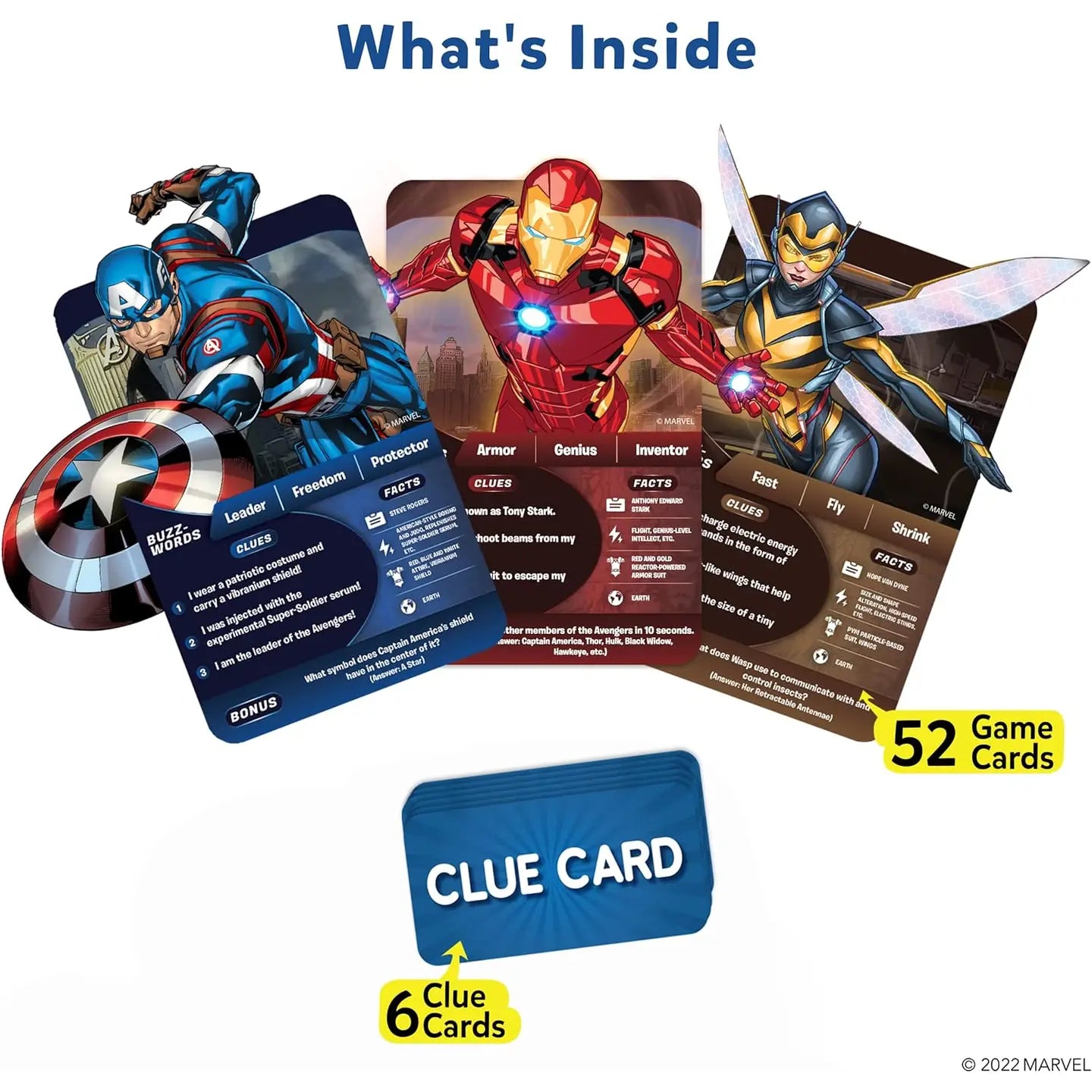 Guess in 10 Marvel Card Game