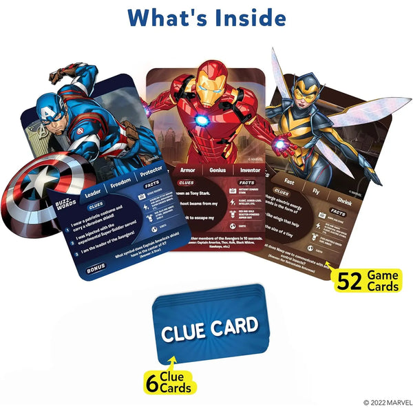 Guess in 10 Marvel Card Game