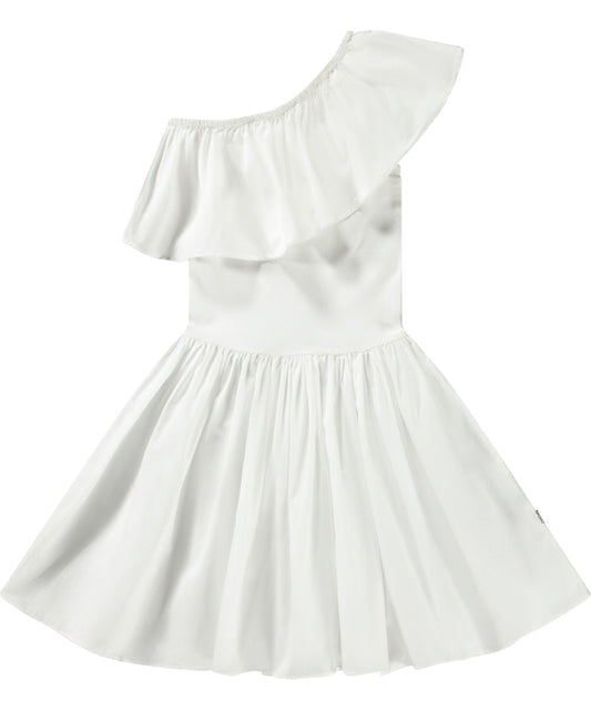 Chloey Dress | Crisp White