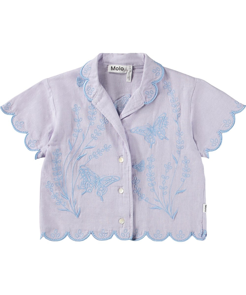 Rosalle Shirt | Purple Lilac