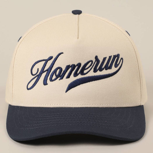 Homerun Two-Tone Trucker Hat | Navy