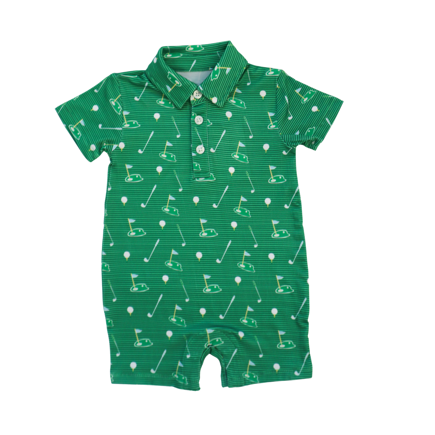 Boys Knox Romper | Golf