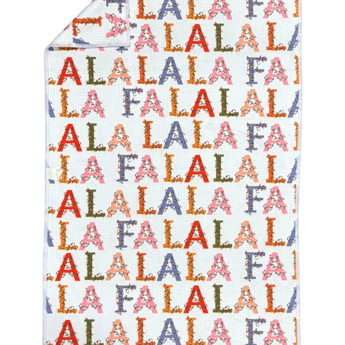 Deck The Halls | Double Sided Hand Towel