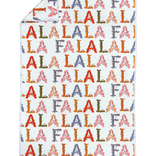 Deck The Halls | Double Sided Hand Towel