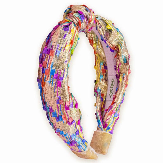 Kids Knot Headband - Confetti