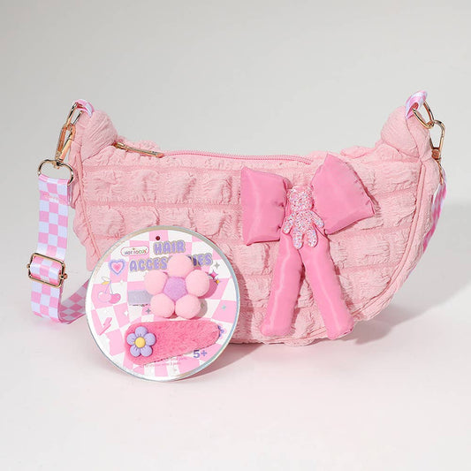 Bowtiful Puffer Crossbody Bag | Bowtiful