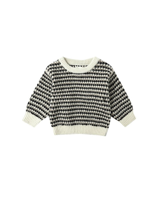 SHILOH SWEATER || BLACK SPECKLE
