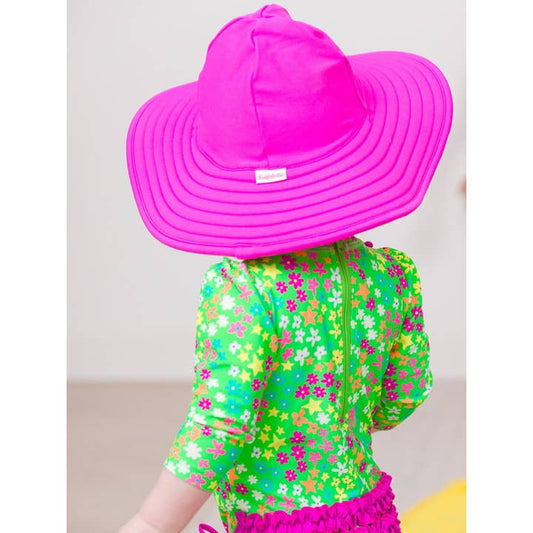 Girls Swim Hat | Neon Violet