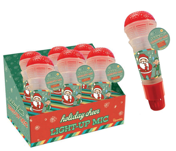 Holiday Cheer Light Up Microphone
