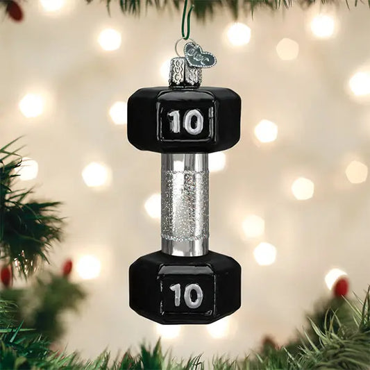 Dumbbell Ornament | Pre-Order