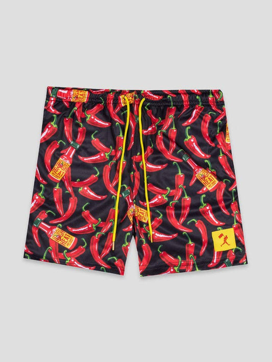 High Heat Hot Sauce Diamond Air Mesh Shorts *PREORDER*