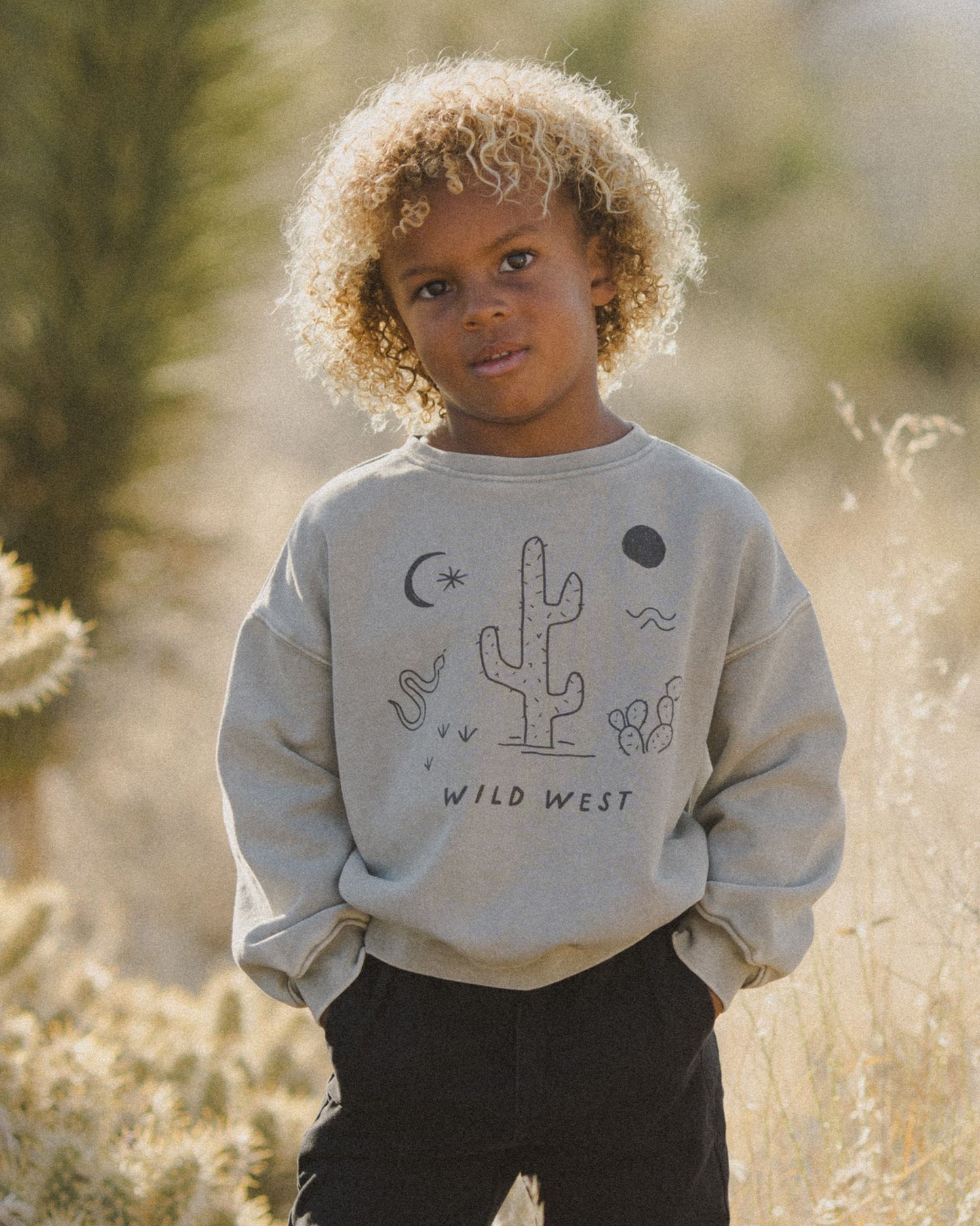 RELAXED SWEATSHIRT || WILD WEST