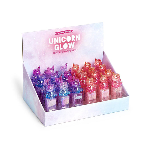 Glitter Ombre Pencil Sharpener assorted colors