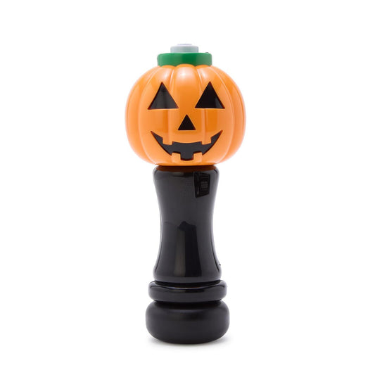 JACK-O-LANTERN ILLUMINATING BUBBLE WAND BLOWER
