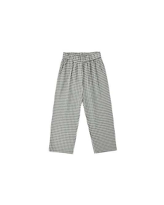 PALMER PANT || BLACK GINGHAM