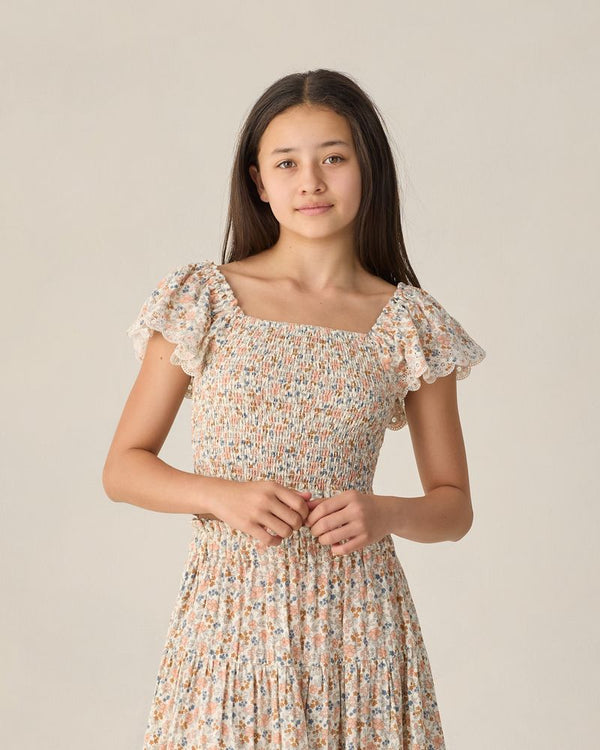 TEEN ZAYLA TOP | FLOWER FIELD