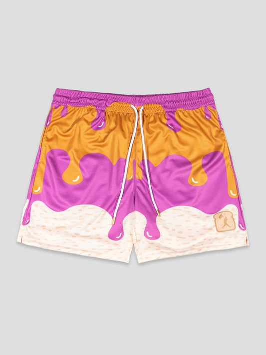 Pb & Jammed Diamond Air Mesh Shorts *PREORDER*