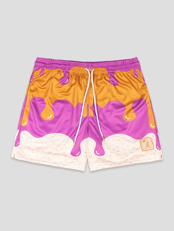 Pb & Jammed Diamond Air Mesh Shorts *PREORDER*